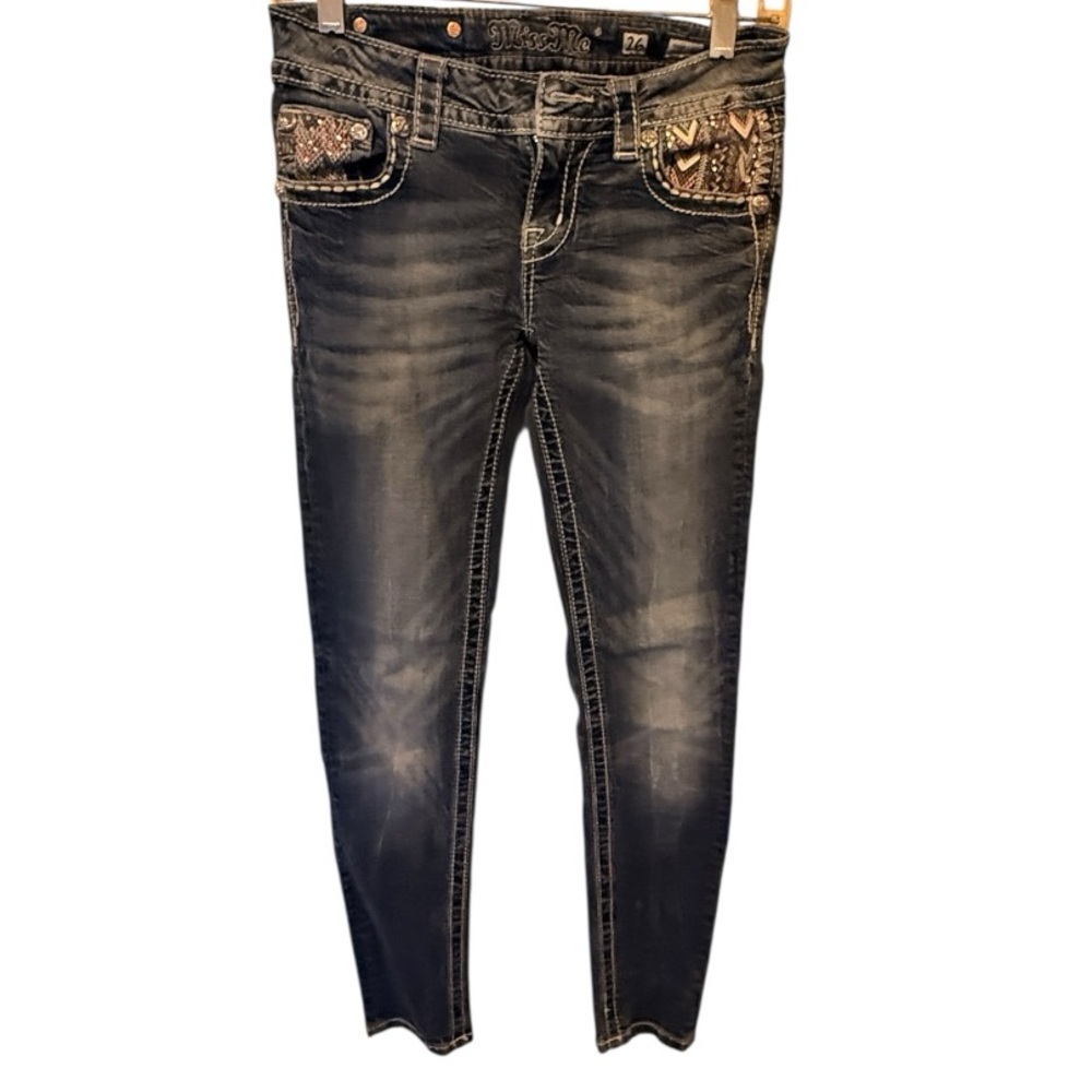 Miss Me Signature Ankle Skinny Jeans